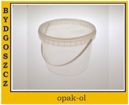 POJEMNIK 3 L WIADERKO Z WIECZKIEM - OPAK-OL Bydgoszcz