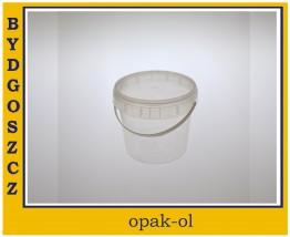 POJEMNIK 1 L WIADERKO Z WIECZKIEM - OPAK-OL Bydgoszcz