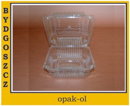 POJEMNIK TWORZYWO OPS 15,5X15X8 50 szt - OPAK-OL Bydgoszcz