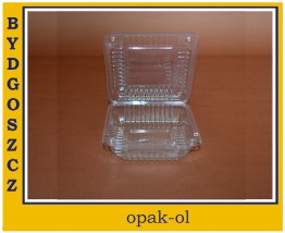 POJEMNIK TWORZYWO OPS 13X13X5,8 50 szt - OPAK-OL Bydgoszcz