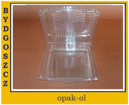 POJEMNIK TWORZYWO OPS 23X22X8 50 szt - OPAK-OL Bydgoszcz