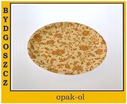 TALERZ PAPIEROWY 23 cm NADRUK 6 szt - OPAK-OL Bydgoszcz