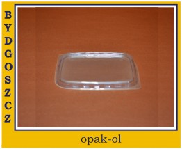 WIECZKO TWORZYWO PROSTOKĄTNE DO POJEMNIKÓW 125-500 ml 100 szt - OPAK-OL Bydgoszcz