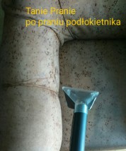 Pranie podłokierników foteli kanap wersalek - Tanie Pranie Maria Gołębiowska Gliwice