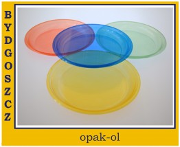TALERZ TWORZYWO 21,5 cm 8 szt - OPAK-OL Bydgoszcz