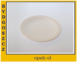 TALERZ TWORZYWO PS 20,5 cm 100 szt - OPAK-OL Bydgoszcz