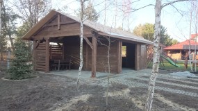 Garaż carport budynek gospodarczy - CIESIELNIA Jeleniów