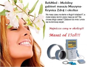 Mobilny i stacjonarny gabinet masażu - Rehmed - Mobilny Gabinet Masażu Muszyna