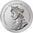 Królowa Emnilda - srebrna moneta; 2 dolary - Enterprise Polska Warszawa