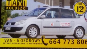 Tanie Taxi - TAXI Michniewski Koluszki