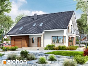 Projekty domów tanich w budowie - Archon+ Biuro Projektów Myślenice