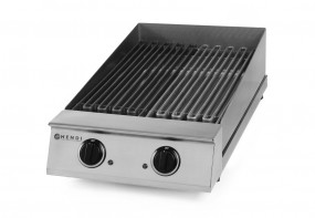 Grill wodny 3400 W GN1/1 2 termostaty szczotka Hendi - MAGNUM-PRO Poczesna