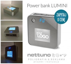 POWER BANK Z TWOIM LOGO - P.P.H.U. NETTUNO Bielsko-Biała