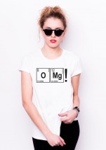 T-shirt z nadrukiem - OMG - ALLBAG Wadowice