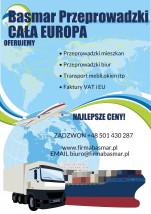 Transport Spedycja Polska - Niemcy - Polska - BASMAR Pruszcz Gdański