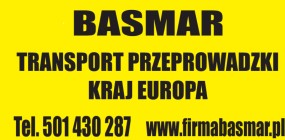 Przeprowadzki i Transport Miedzynarodowe Cała Europa - BASMAR Pruszcz Gdański