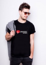 T-Shirt męski Ze mną wyjdziesz na prostą - ALLBAG Wadowice