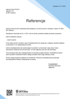 Referencja od firmy Agencja Celna CELNIK