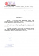 Referencja od firmy RBBiMOS Tartan Bydgoszcz
