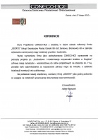 Referencja od firmy CONECO-BCE Gdynia