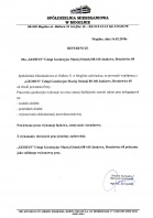 Referencja od firmy Spółdzielnia Mieszkaniowa w Mogilnie