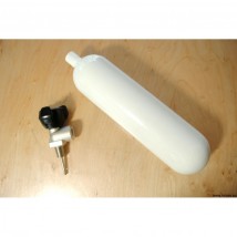 BUTLA STALOWA 1,2 L WYPUŁKE DNO 200 BAR - mlinke sidemount Mogilno