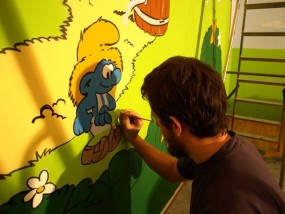 Artystyczne malowanie ścian - Kolorowi Sp. z o.o. Kutno