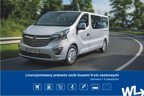 Przewóz osób busami 9-cio osobowymi - WGM-Automotive Sp. z o.o. Grodzisk Mazowiecki