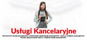 Usługi biurowe- kacelaria on-line - TAX-RZESZOW SP. Z O.O. Rzeszów