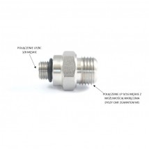 REDUKCJA Z LP/BC 3/8 MĘSKIE NA LP 9/16 MĘSKIE - mlinke sidemount Mogilno