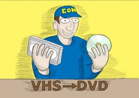 Przegrywanie kaset VHS na DVD - Eon Komputer Dariusz Salamon Olkusz