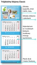 Kalendarz trójdzielny  firmowy - Agraf s.c. R.Remisz K.Tarant Poznań