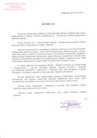 Referencja od firmy Urząd Miasta i Gminy Bogatynia