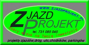 Projekt  budowlany - ZJAZDPROJEKT Biuro Projektów Drogowych Wieliczka