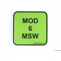 NAKLEJKA 10 * 10 CM MOD 6 MSW - mlinke sidemount Mogilno