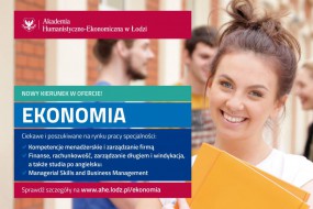 Ekonomia, spec. zachowania organizacyjne. Zarządzanie firmą - Akademia Humanistyczno-Ekonomiczna w Łodzi Łódź