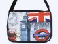 Młodzieżowa torba z motywem ulic Londynu streetwear F36 Łomianki - SKLEP KRATECZKA