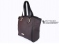 Elegancka i kształtna torebka na ramię od Pierre Cardin - brązowa -F84 Łomianki - SKLEP KRATECZKA