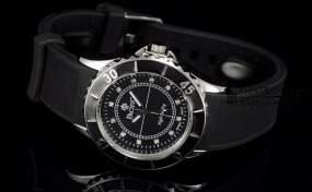 Damski silikonowy zegarek marki Pacifik - czarny - F56 - SKLEP KRATECZKA Łomianki