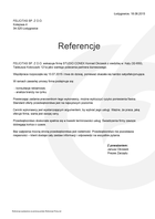 Referencja od firmy FELICITAS SP. Z O.O.