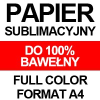Papier sublimacyjny do bawełny 100% - HEATRANSFER.PL Miechów