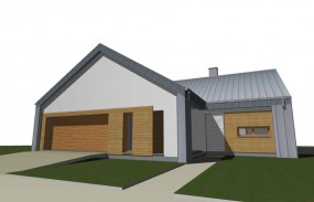 Projekty domów w szkielecie drewnianym prefabrykowanym - ARCHITEKT - Pracownia Projektowa Kraków