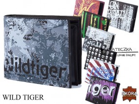Młodzieżowy skorzany portfel marki wild Tiger F27 - SKLEP KRATECZKA Łomianki