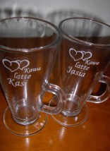 szklanka latte - laserdesign.pl Kalisz