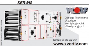 Centrale wentylacyjne serwis-obsługa - XVERTIV Paweł Sutor Kraków