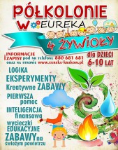 Półkolonie dla dzieci - EUREKA - przyjazna matematyka Kraków