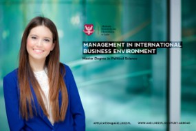 Satationary studies - Management in International Business Environment - Akademia Humanistyczno-Ekonomiczna w Łodzi Łódź