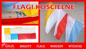 flagi kościelne - Gaja - Maszty, flagi - G.K. Gaj Grażyna Gaj Bolszewo