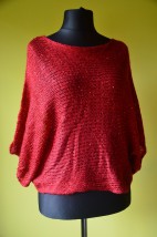 Sweter czerwony - Działalność Handlowa Regina Lamparska Starachowice