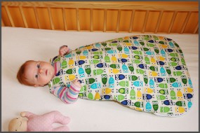 Śpiworek do spania dla niemowląt 0-12 miesięcy - THREADY Natalia Dobrzańska - sklep z artykułami dla dzieci Gdańsk